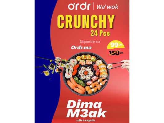 Crunchy 24 pcs