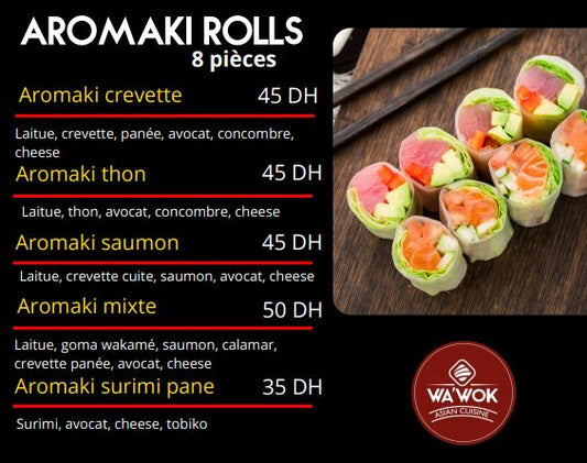 Aromaki Rolls 8 Pcs