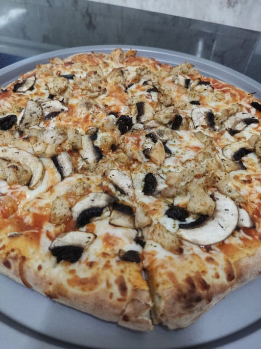 Pizza de pollo