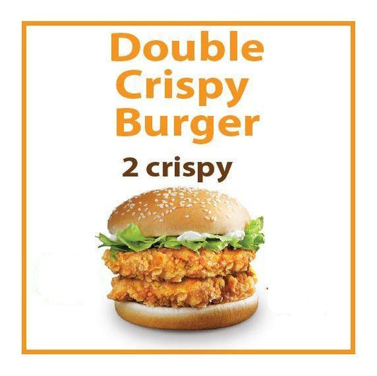 Double Crispy Burger